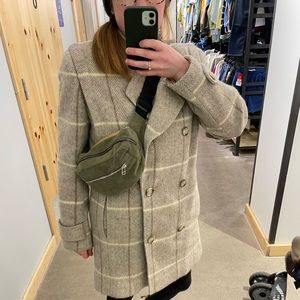 🌼Wool Vintage Cream 100% Wool Coat